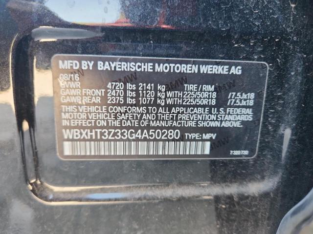 2016 BMW X1 XDRIVE2 #3290355769