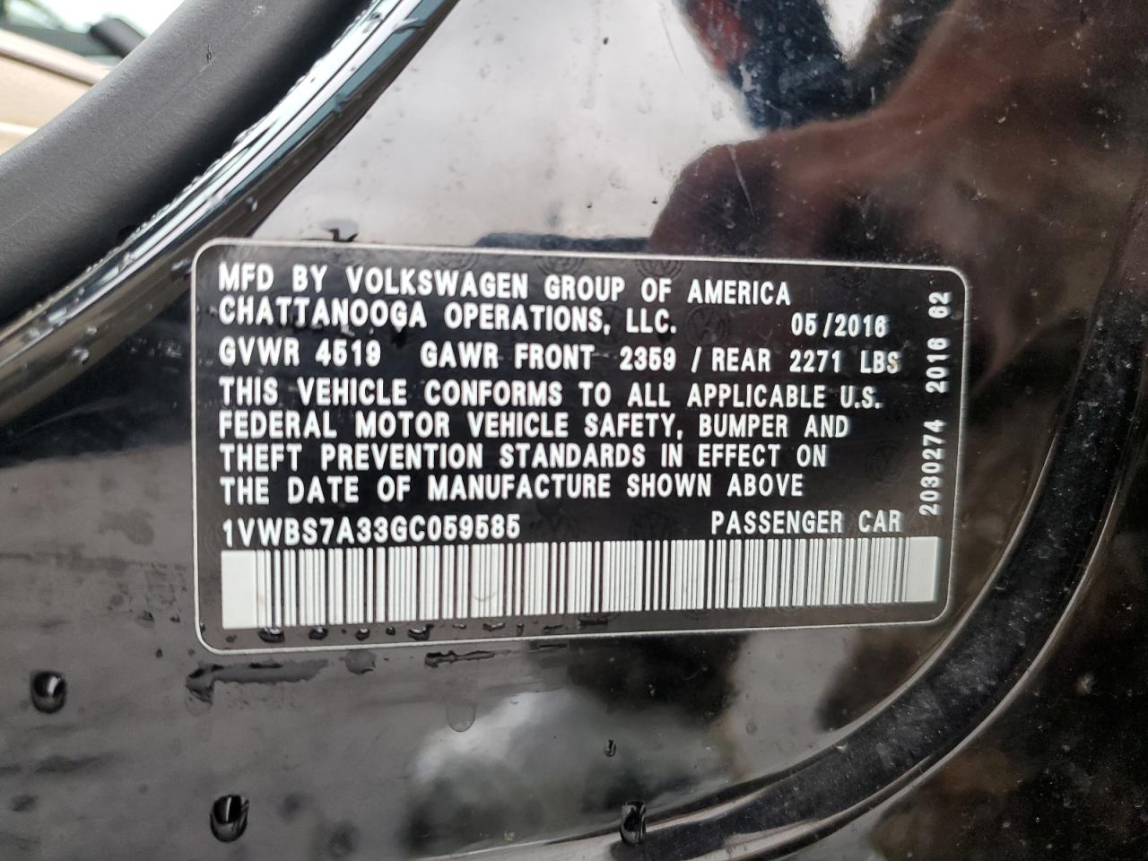 VOLKSWAGEN PASSAT SE