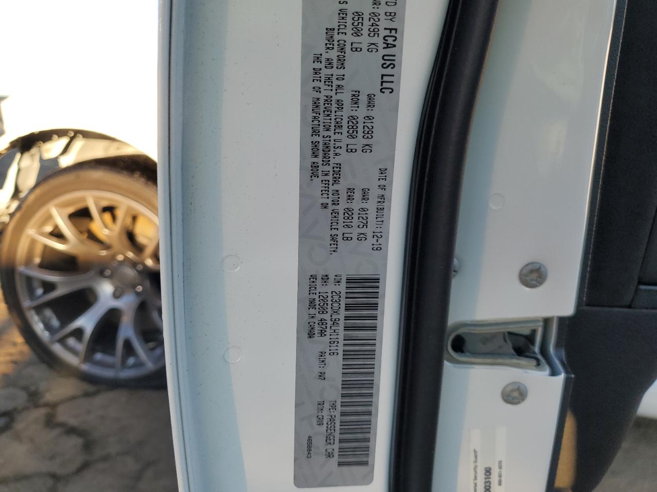 DODGE CHARGER SRT HELLCAT