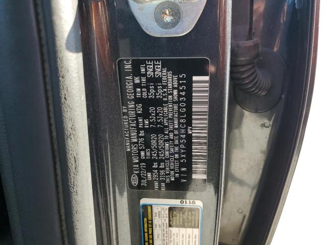 2020 KIA TELLURIDE #3294495491