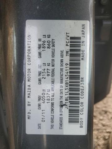 2011 MAZDA 3 S - JM1BL1L5XB1454119