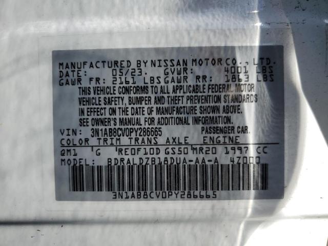 2023 NISSAN SENTRA SV #3264798503