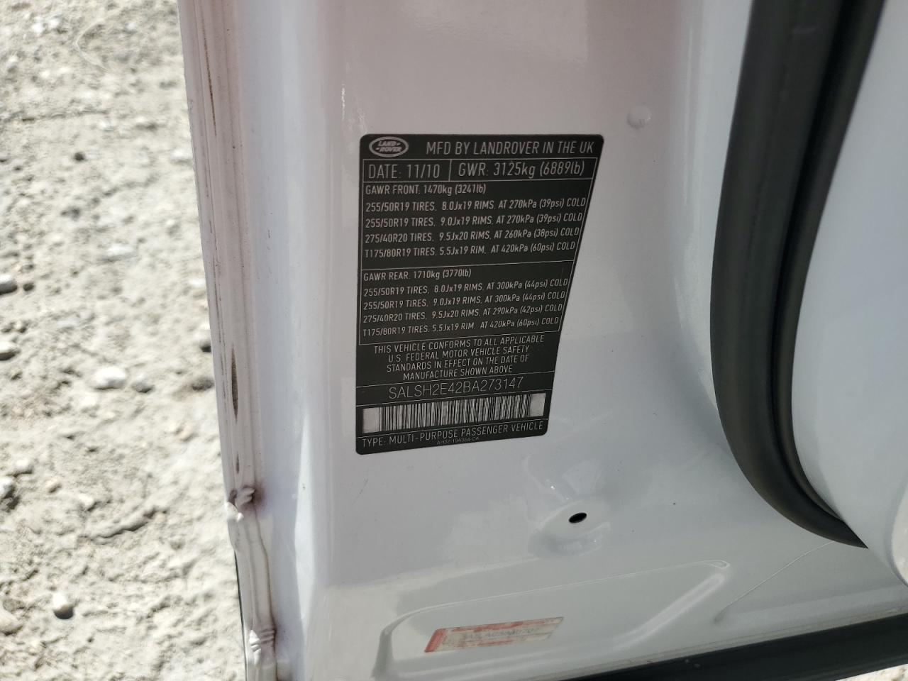 LAND ROVER RANGE ROVER SC