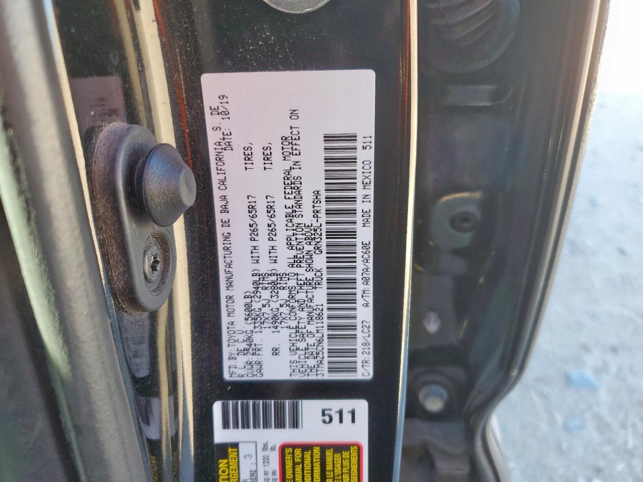 TOYOTA TACOMA DOUBLE CAB