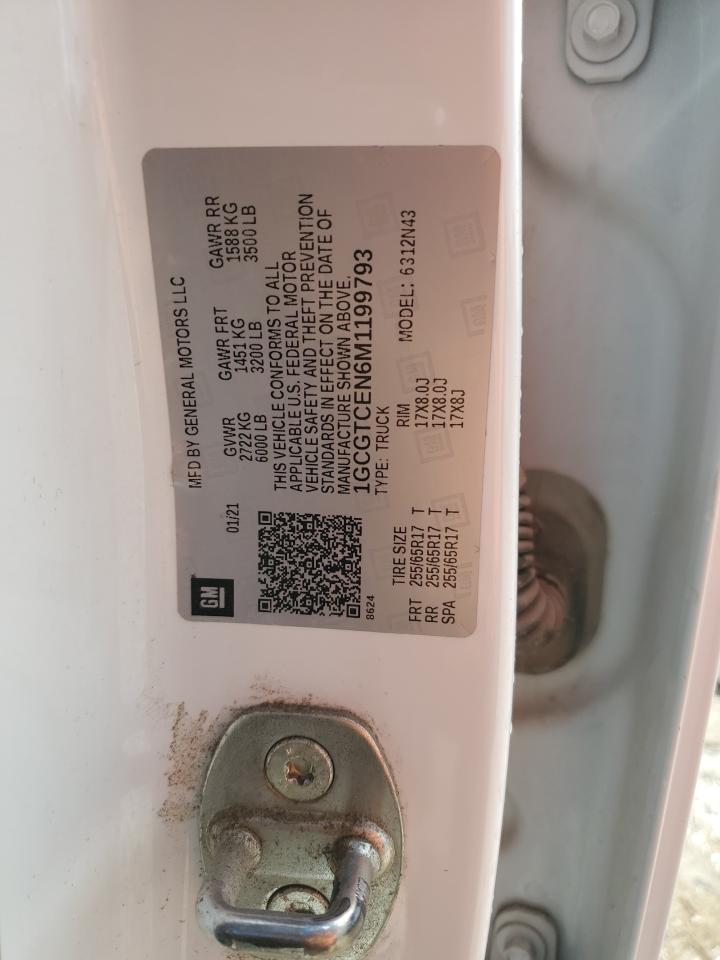 Lot #3291368144 2021 CHEVROLET COLORADO L