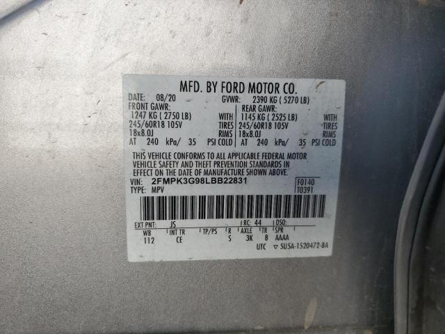 2020 FORD EDGE SE #3284573413