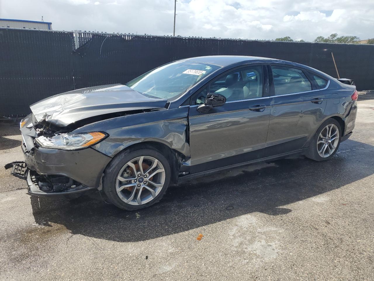 Lot #3264428458 2017 FORD FUSION SE