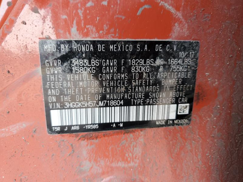 2018 HONDA FIT LX - 3HGGK5H57JM718604