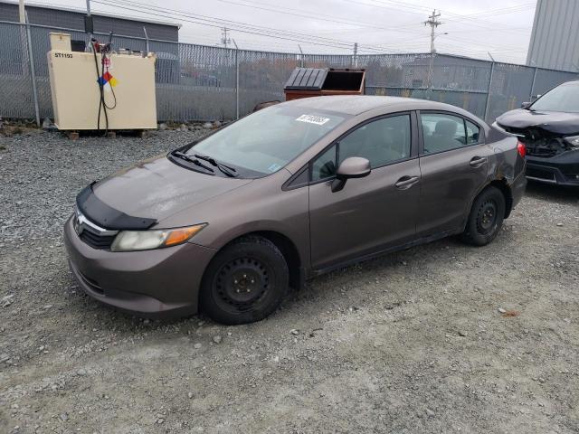 Global Auto Auctions: 2012 HONDA CIVIC LX