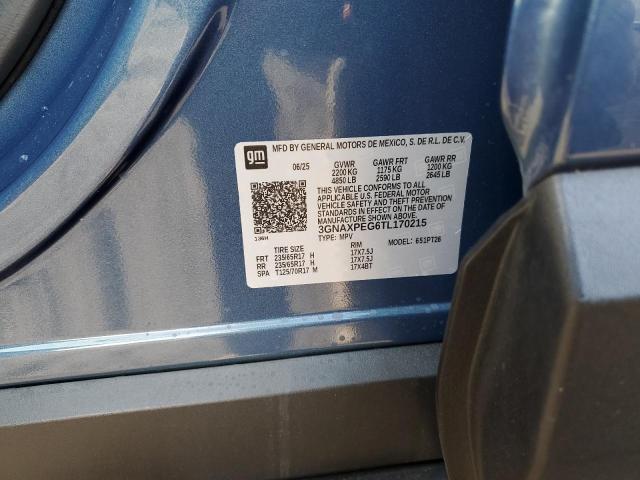 2026 CHEVROLET EQUINOX LT 3GNAXPEG6TL170215