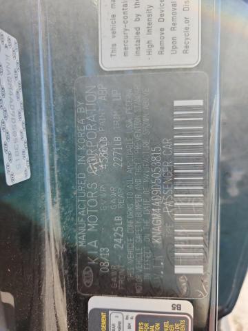 2013 KIA OPTIMA HYB #3284148536