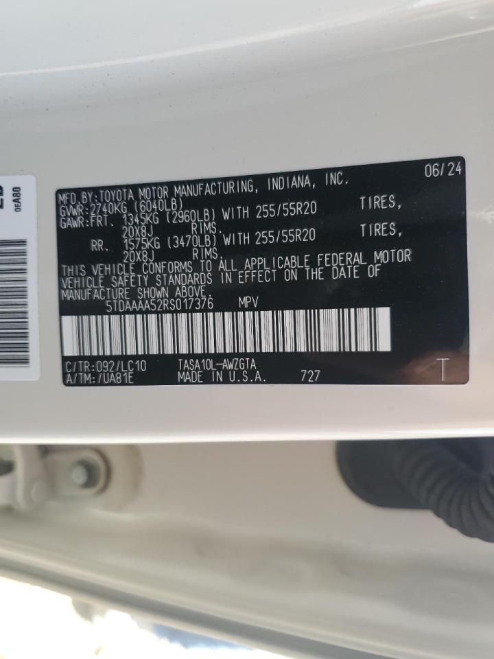 TOYOTA HIGHLANDER XLE