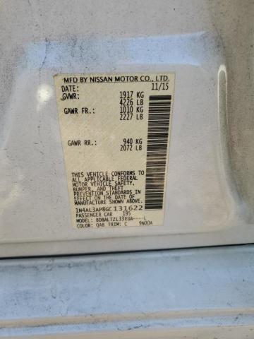 2016 NISSAN ALTIMA 2.5 #3286650301