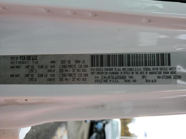 2018 JEEP WRANGLER U #3304793312