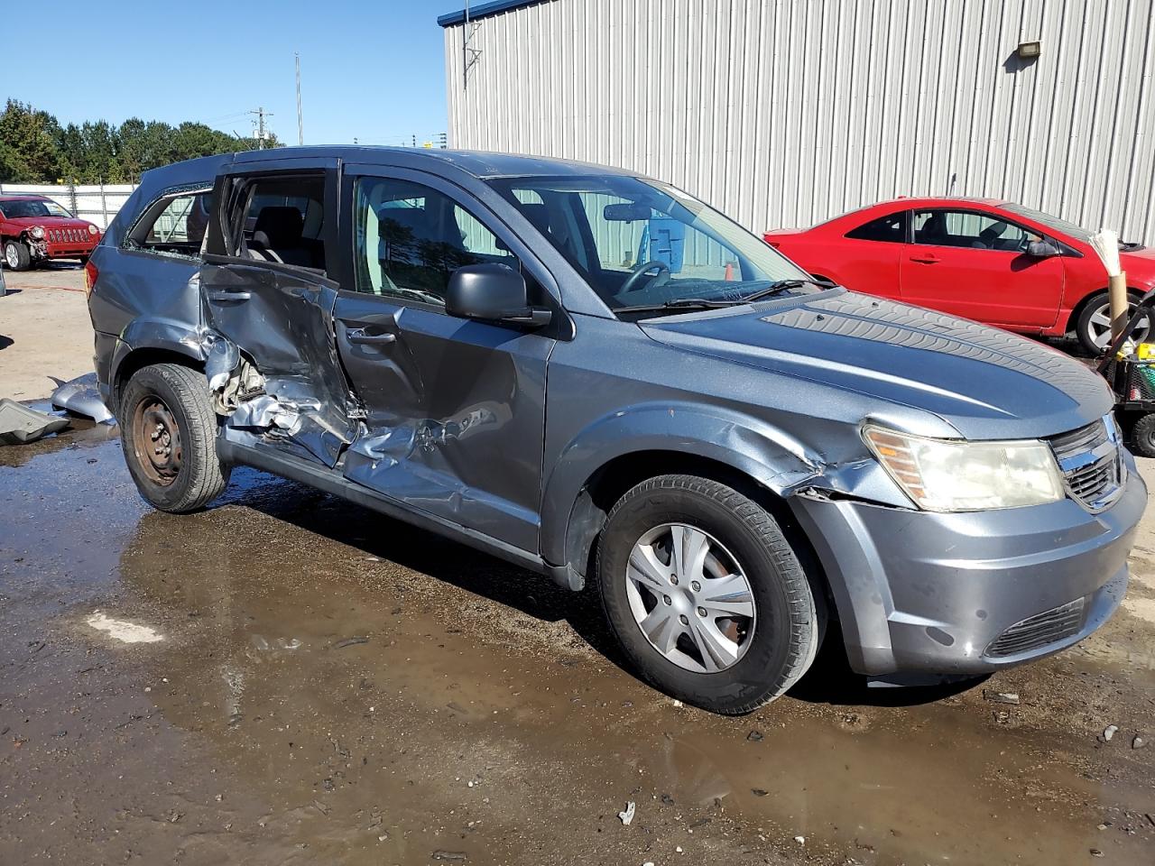 Lot #3276473699 2009 DODGE JOURNEY SE