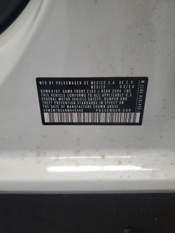 2024 VOLKSWAGEN JETTA SE - 3VWEM7BU4RM045940