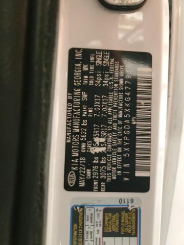 2019 KIA SORENTO LX - 5XYPGDA5XKG477916