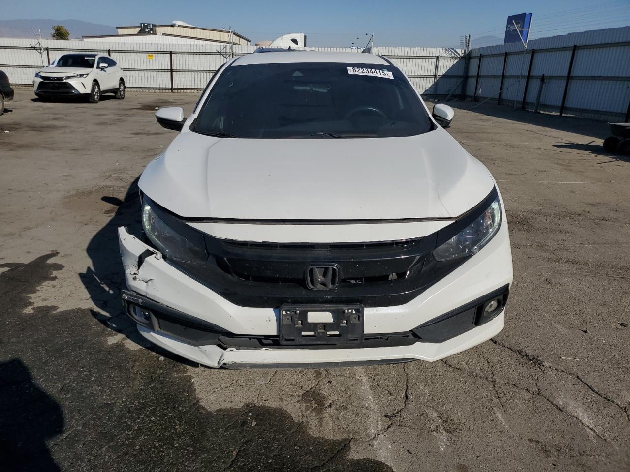 Lot #3302777911 2020 HONDA CIVIC SPORT