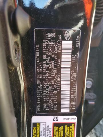 2018 TOYOTA CAMRY L - 4T1B11HKXJU117446