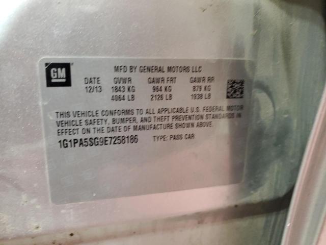 2014 CHEVROLET CRUZE LS - 1G1PA5SG9E7258186