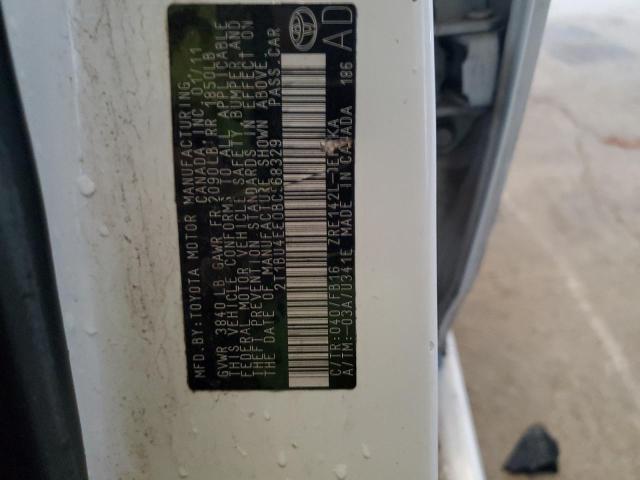 2011 TOYOTA COROLLA BA - 2T1BU4EE0BC568329