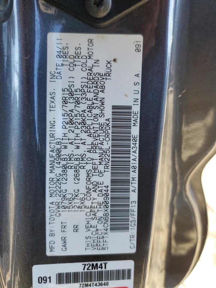 TOYOTA TACOMA ACCESS CAB