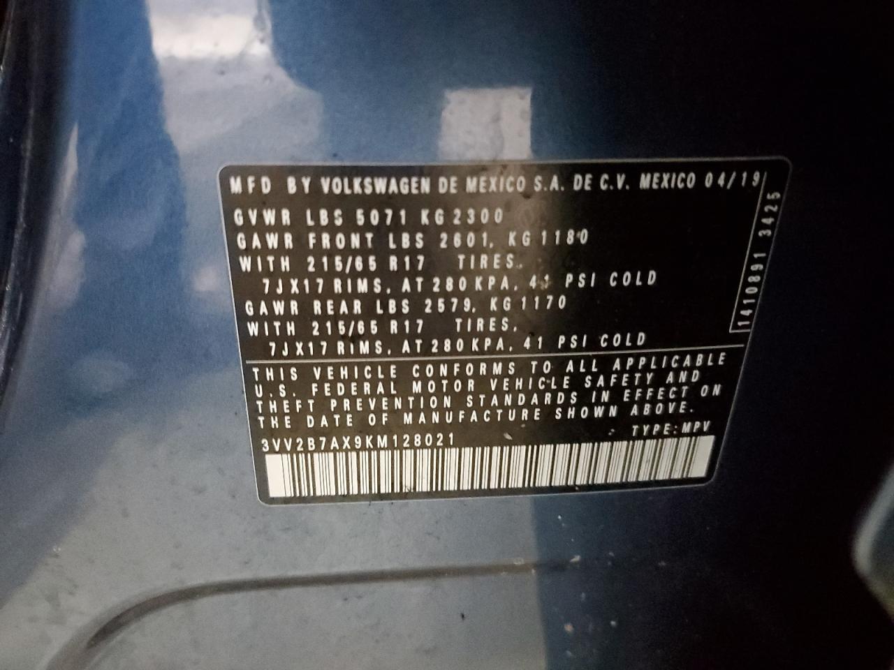 VOLKSWAGEN TIGUAN SE