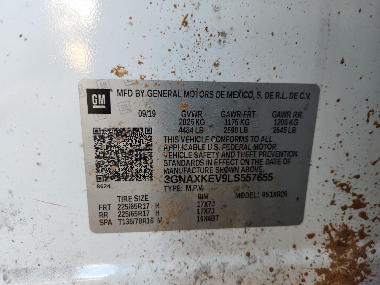 CHEVROLET EQUINOX LT