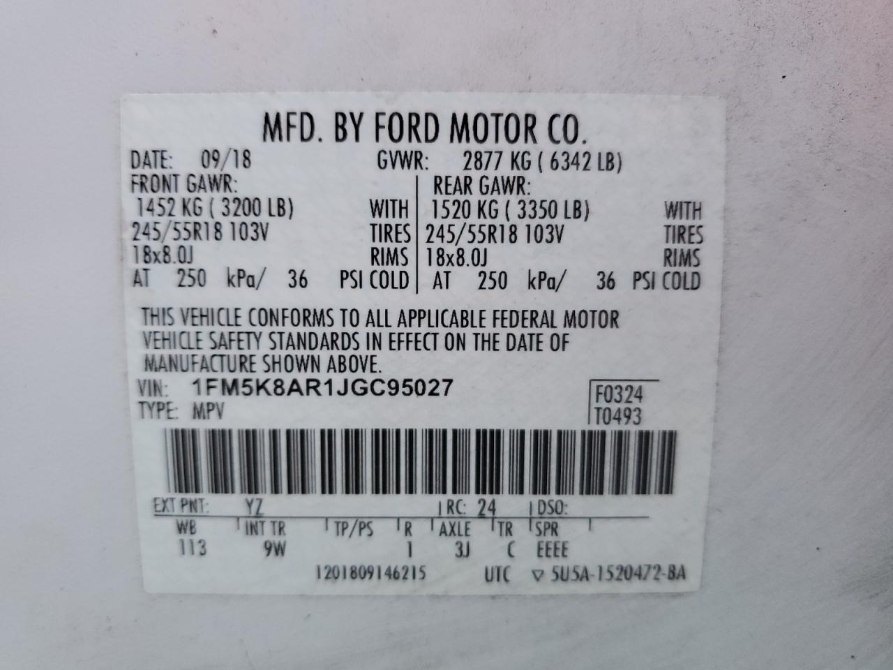 FORD EXPLORER POLICE INTERCEPTOR