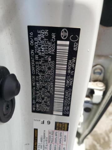 2016 TOYOTA PRIUS - JTDKARFU7G3025555