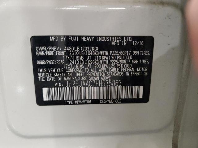 2017 SUBARU FORESTER 2 #3280462139