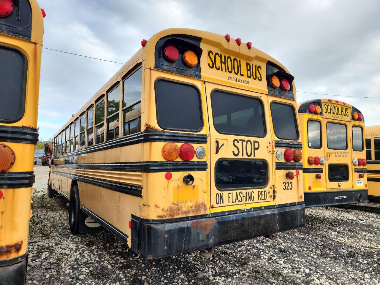 Lot #3268363261 2012 BLUE BIRD SCHOOL BUS