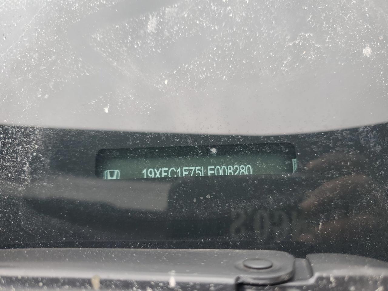 Lot #3311654241 2020 HONDA CIVIC EXL