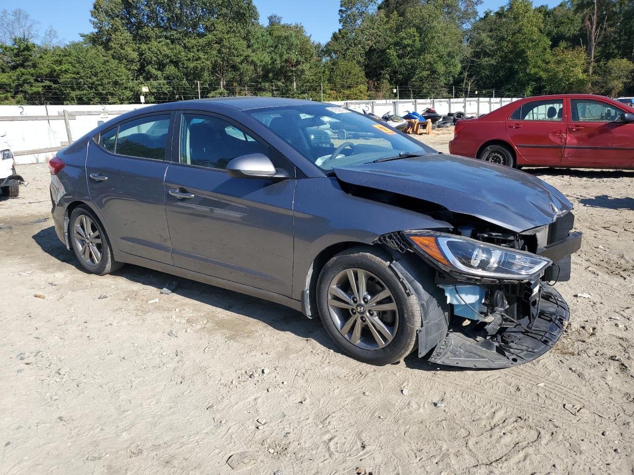 Lot #3315962143 2018 HYUNDAI ELANTRA SEL