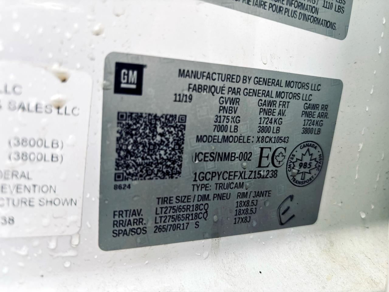 CHEVROLET SILVERADO K1500 TRAIL BOSS CUSTOM