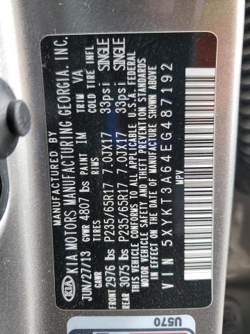 2014 KIA SORENTO LX - 5XYKT3A64EG487192