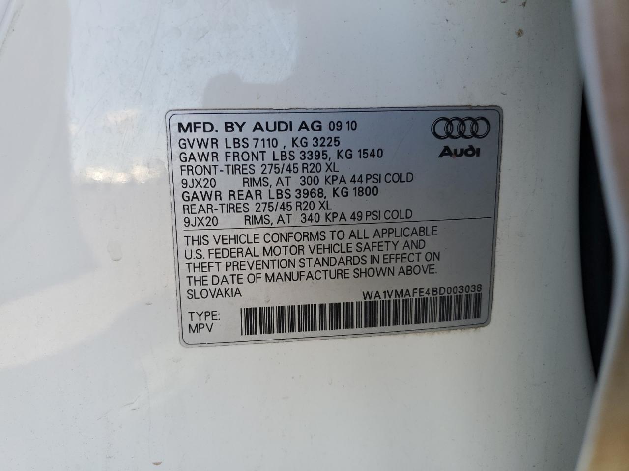AUDI Q7 PRESTIGE