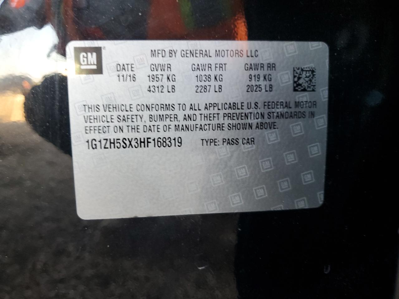 CHEVROLET MALIBU PREMIER