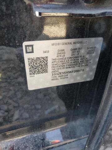 2019 CHEVROLET MALIBU PRE - 1G1ZE5SX5KF208478