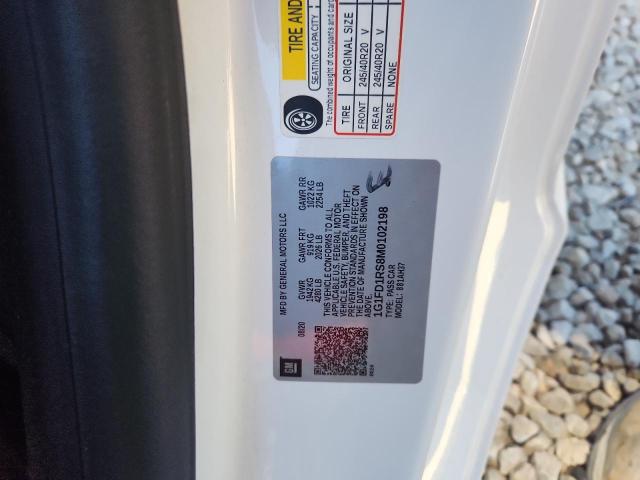 2021 CHEVROLET CAMARO LT 1G1FD1RS8M0102198