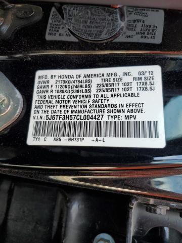 2012 HONDA CROSSTOUR - 5J6TF3H57CL004427