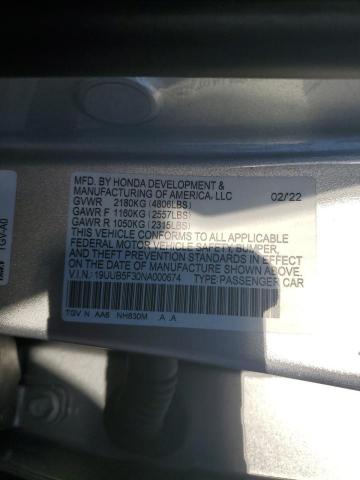 2022 ACURA TLX - 19UUB5F30NA000674