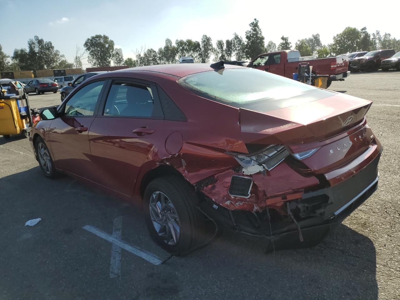HYUNDAI ELANTRA BLUE