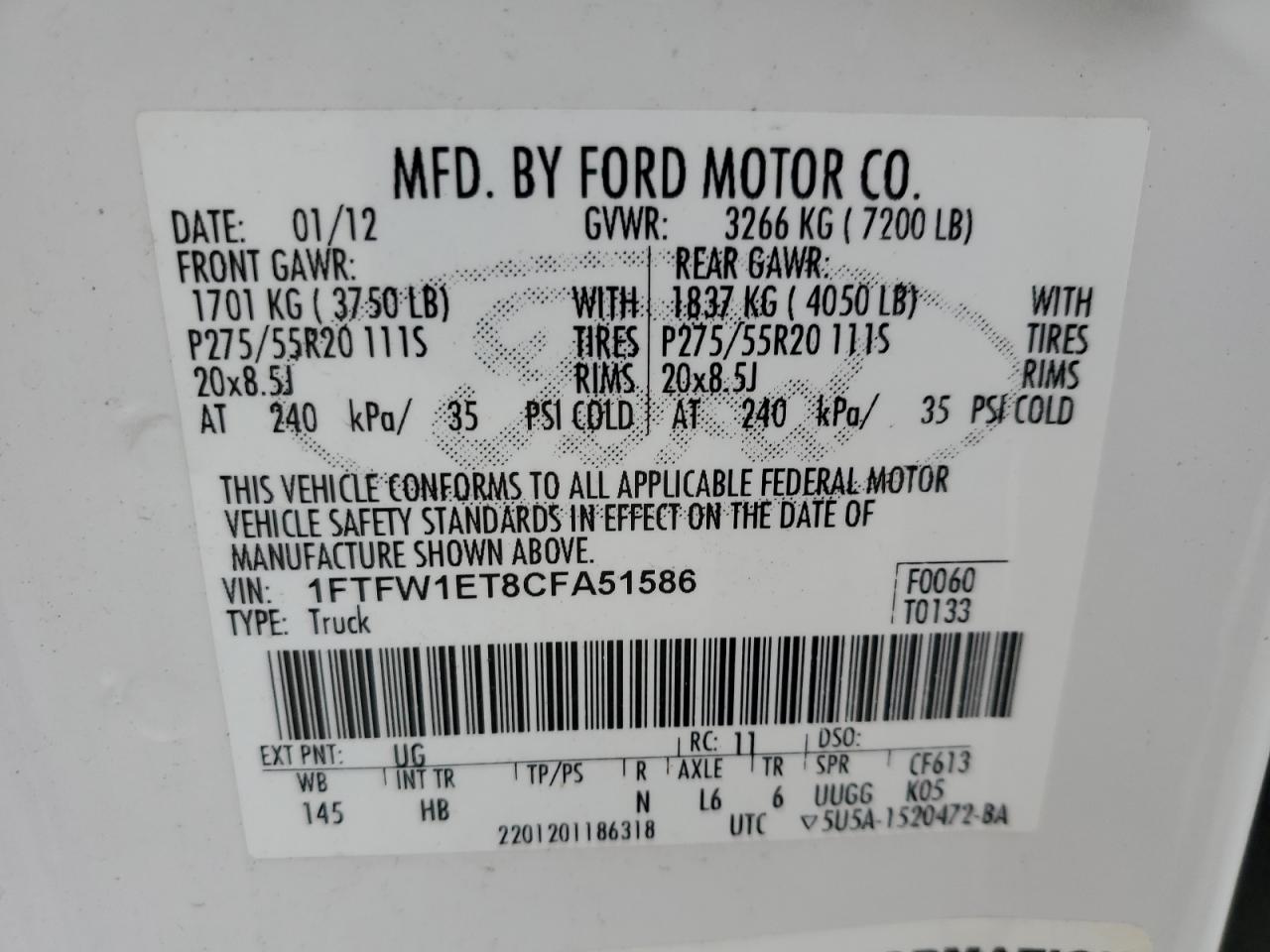 FORD F-150 SUPERCREW