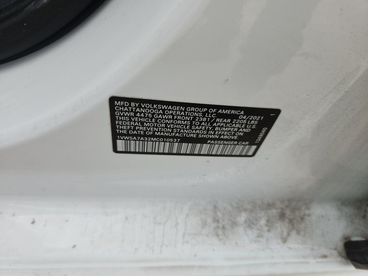 VOLKSWAGEN PASSAT SE