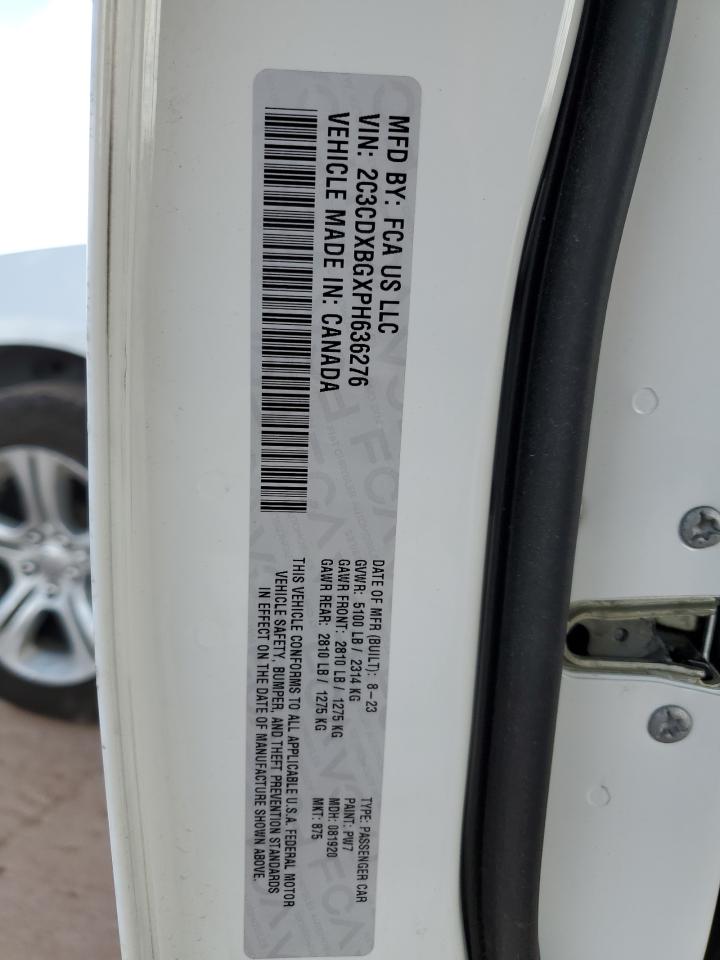 Lot #3303071777 2023 DODGE CHARGER SX