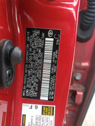 2018 TOYOTA PRIUS #3283989801