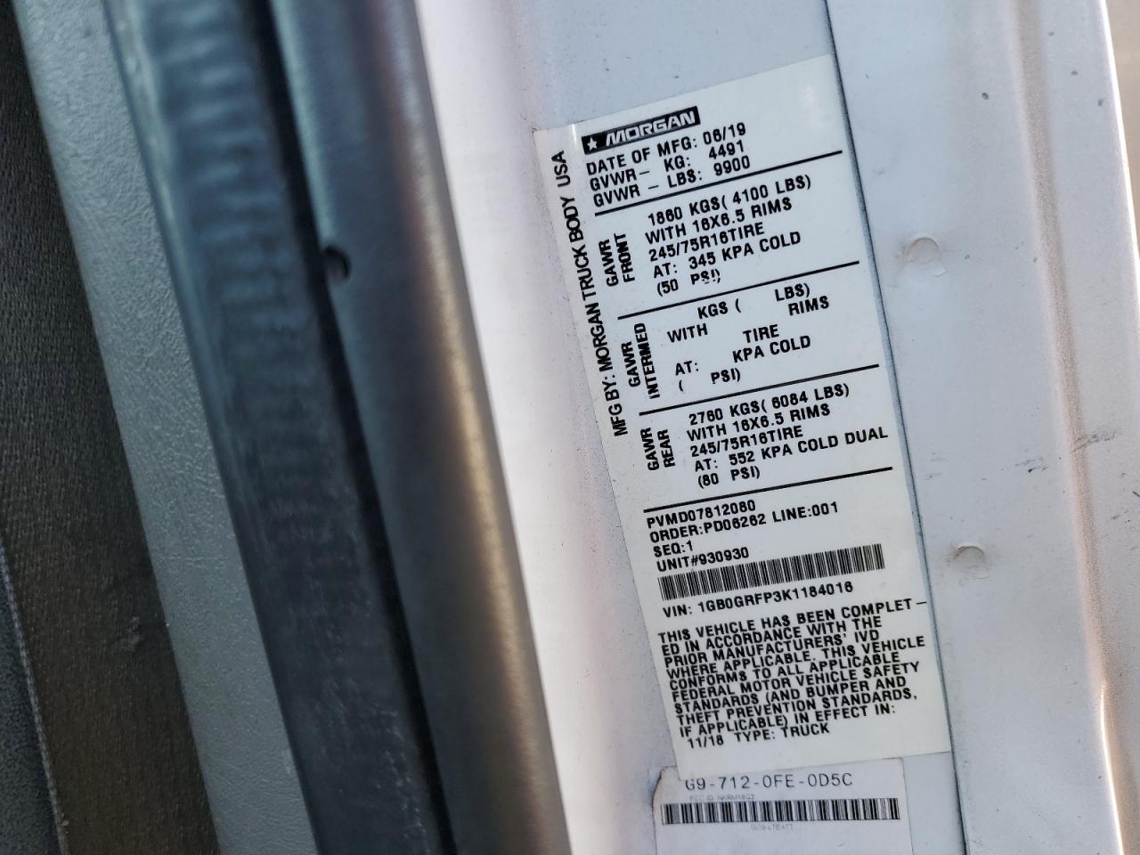 CHEVROLET EXPRESS G3500