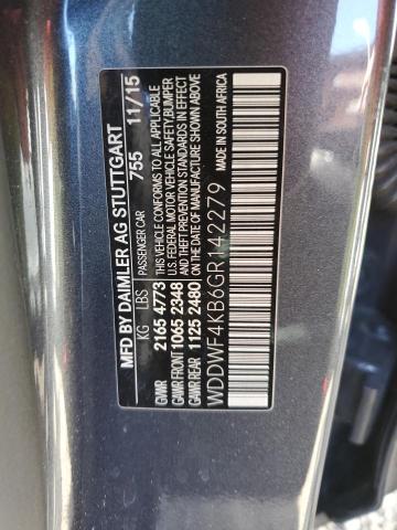 2016 MERCEDES-BENZ C 300 4MAT #3293612391