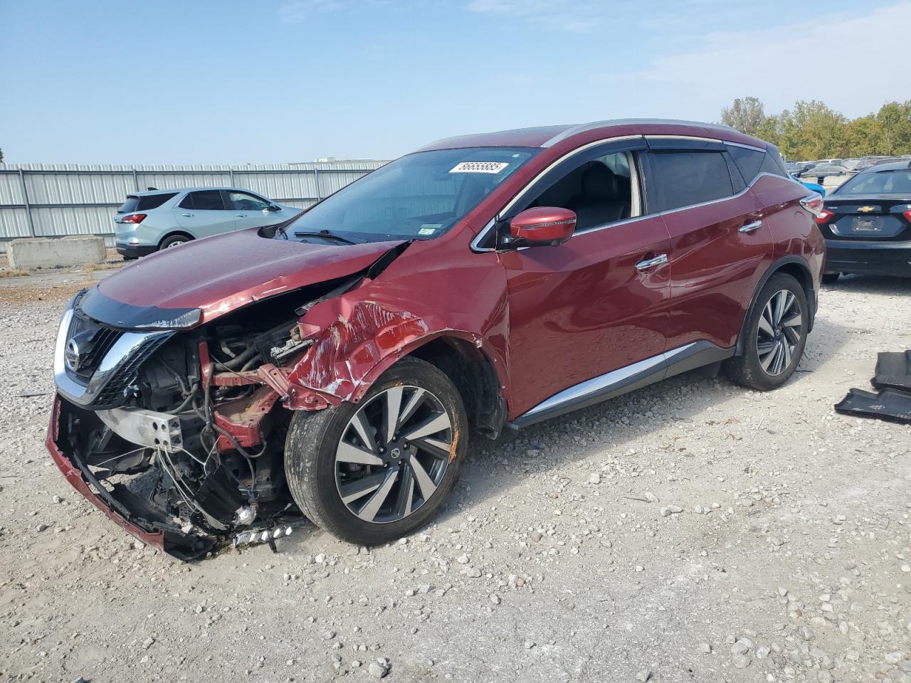 Lot #3319027280 2018 NISSAN MURANO S